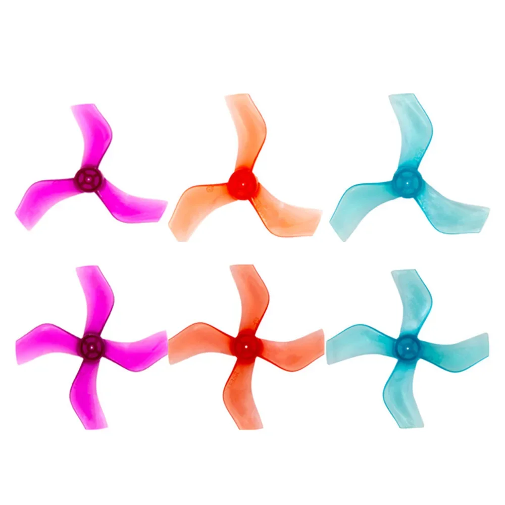 4 pary śmigieł Gemfan 1635 1636 40mm 3-łopatowych i 4-łopatowych PC, 1mm 1.5mm pojedynczy otwór, do dronów FPV Racing Brushless Tinywhoop