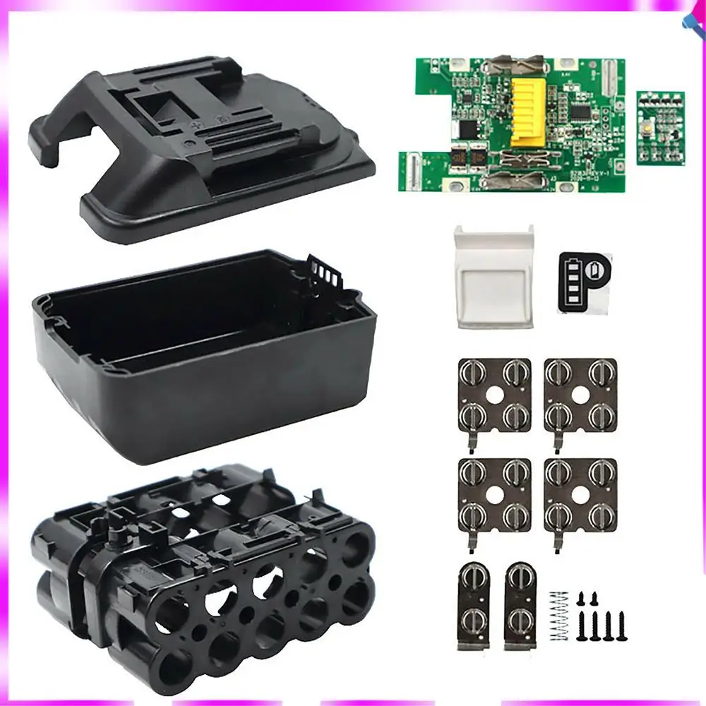 

N96R пластиковый корпус, защитная плата обнаружения защиты ячейки, печатная плата для батареи 18 В BL1840 BL1850 BL1830, 2 компл.