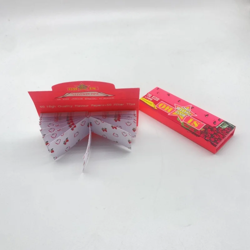 FruiT fLavoR ed مرشحات الورق الطبيعية غير المكررة نصائح تصفية أوراق الكتيب #3