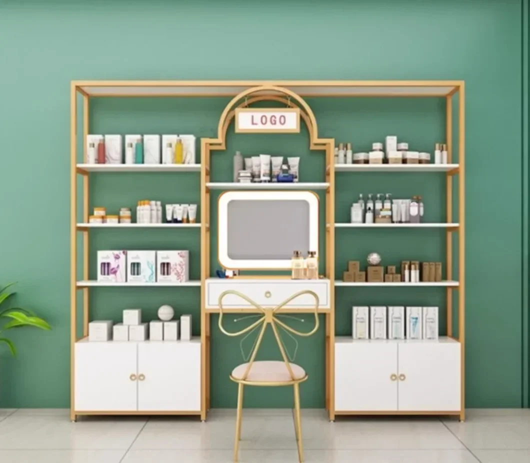 Display Cabinet for Salon Premium Quality Non-Slip Feet High Quality Modern Design Long Lasting Easy Installation Easy to Use