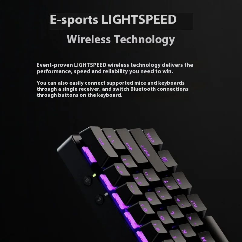 Logitech Pro X 60 Mechanical Keyboard Wireless Buletooth GX Optical Key Axis Customized Lightspeed PC Gaming Esports Keyboards