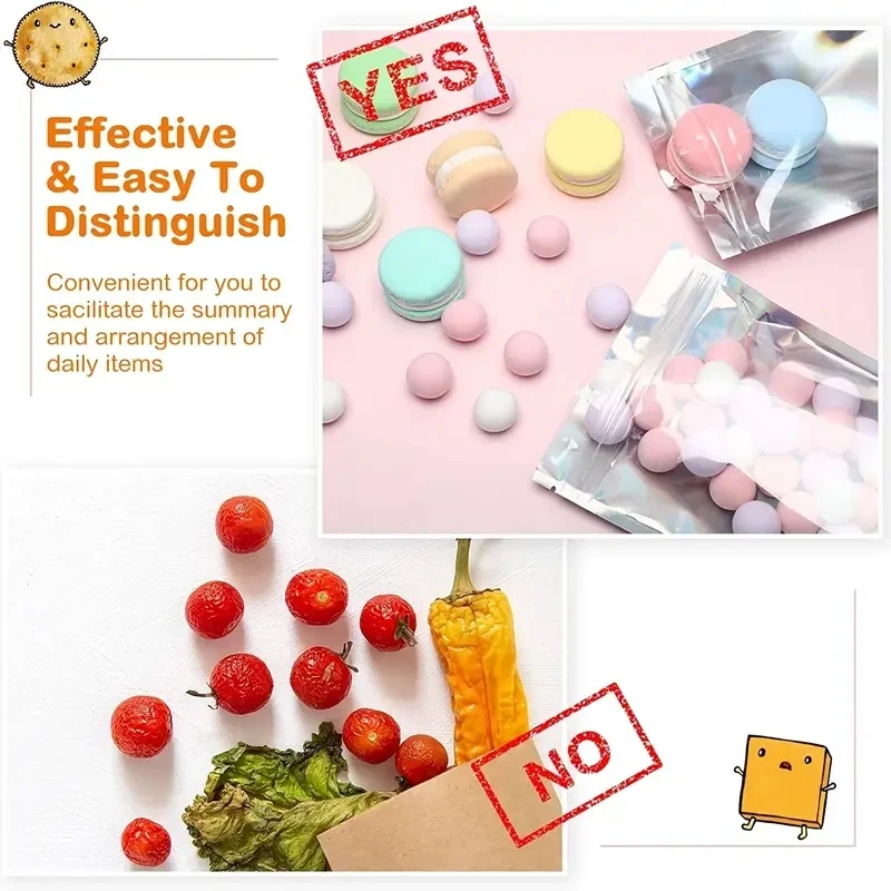 100 قطعة أكياس مايلر ثلاثية الأبعاد قابلة للإغلاق زيبلوك كاندي شوجر تي شيرت مجوهرات حقيبة تخزين الجمال #4