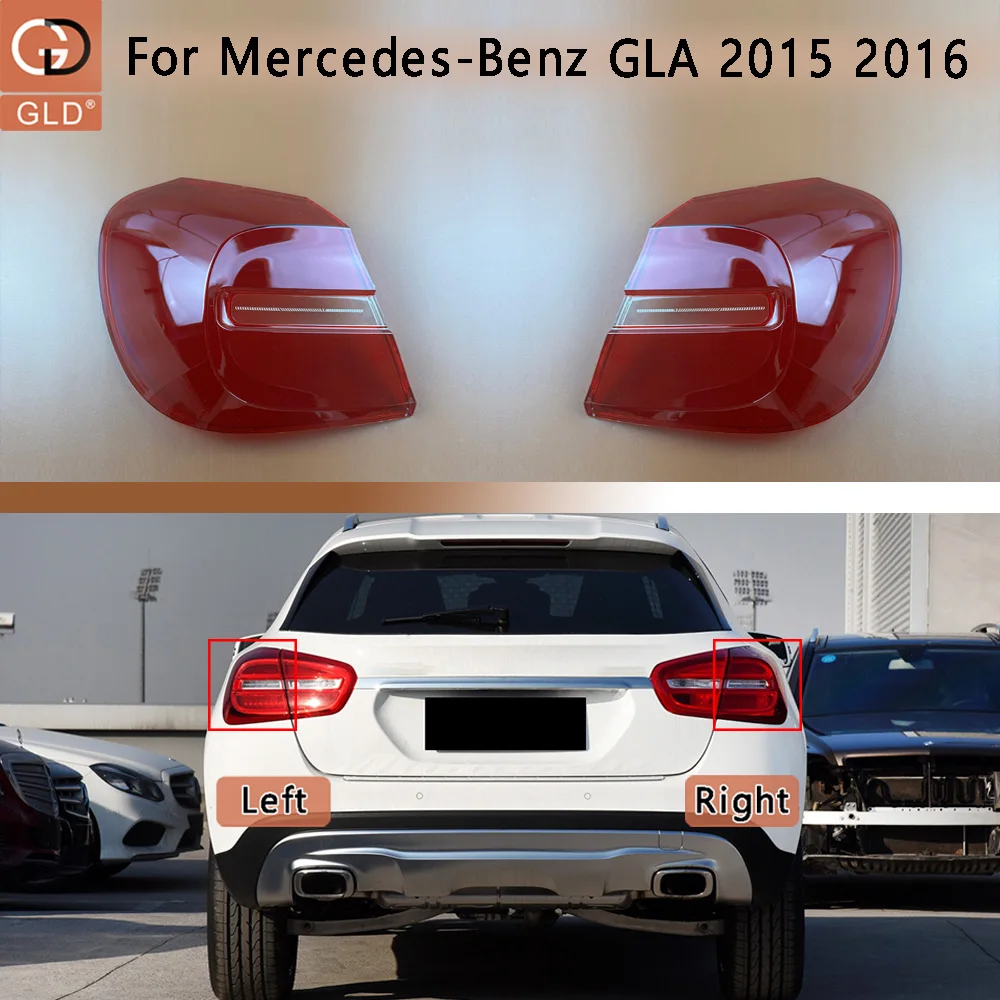 

Accessories For Vehicles Replacement For Mercedes-Benz 2015 2016 GLA Car Lights Shell Turn Signal Light Cover Car Taillight Lens