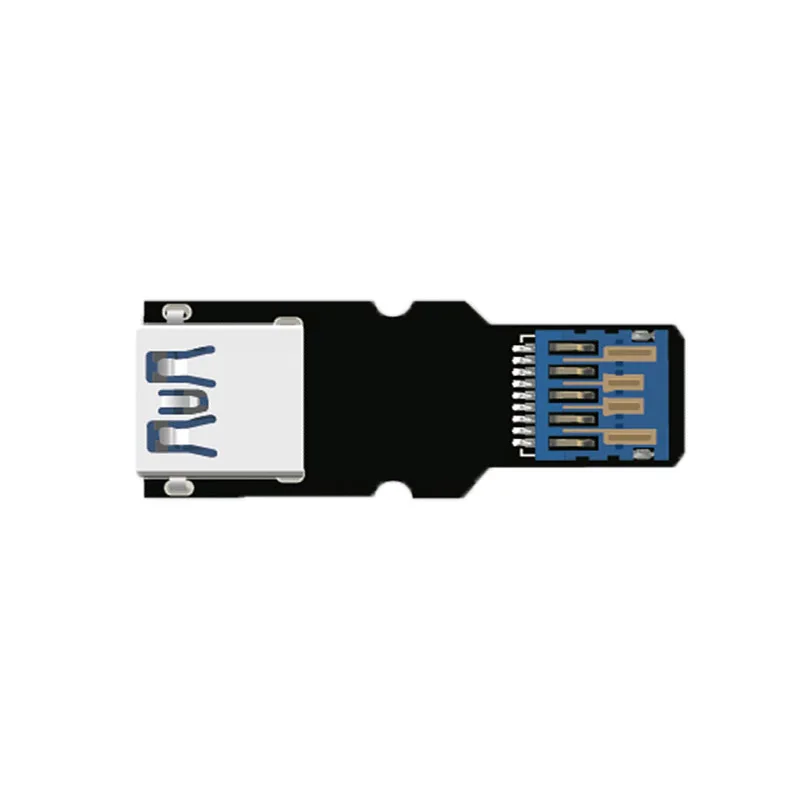 USB3.0 Extension Card A Male To A Female Test Fixture USB 3.0 Adapter Scratch-Free Test Extension