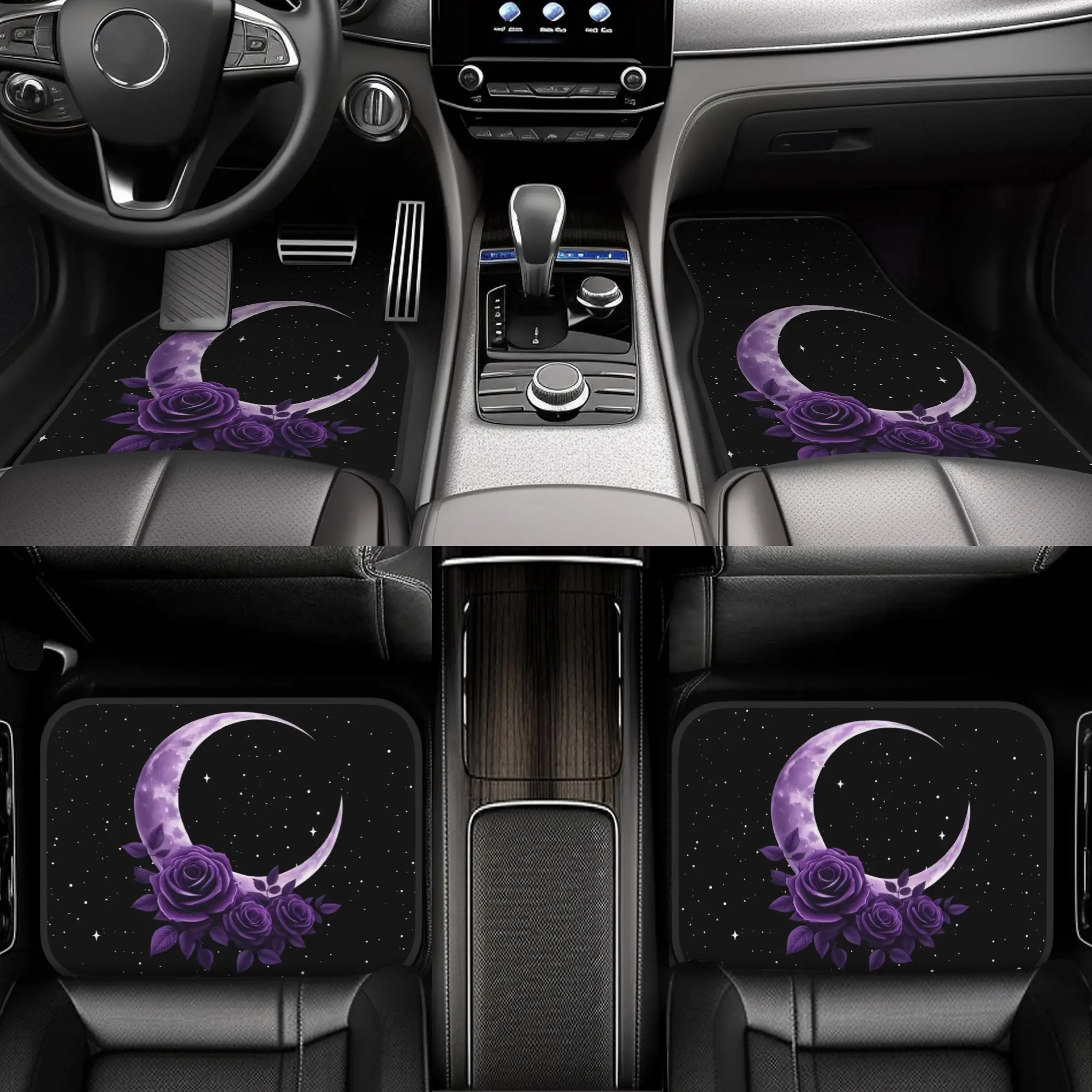 4Pcs Car Floor Mats…