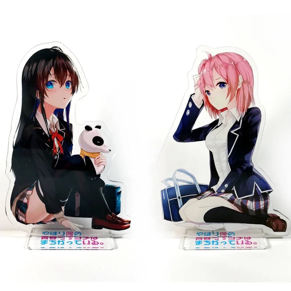 

SNAFU Yukinoshita Yukino Yuigahama Yui acrylic standee figurines desk decoration