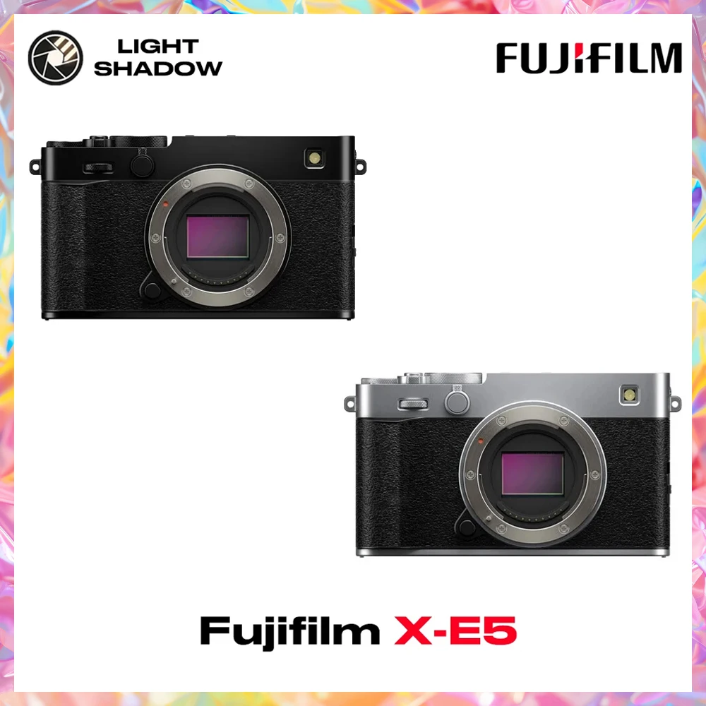 Fujifilm X-E5  Mirrorless Camera Body/23mm Lens Kit - 40MP IBIS 6.2K Mirrorless Camera Film Sims Flip Screen Lightweight