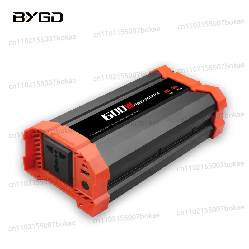 Minimum batch of 50 pieces 600w modified wave inverter 12v to 110v220v multi-function car inverter type-c