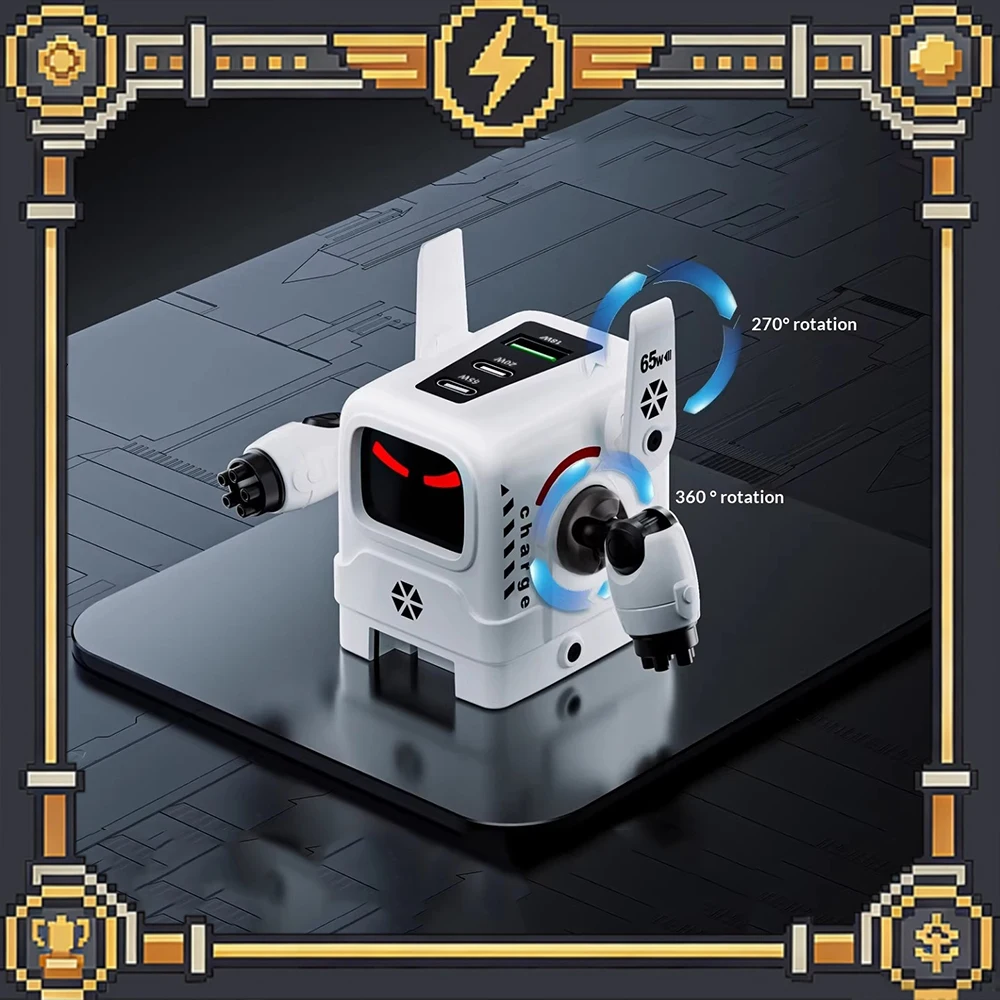 gecko-ramble-steel-soldier-65w-gan-gallium-nitride-charger-type-c-fast-charger-temperature-control-for-iphone-portable-tablet