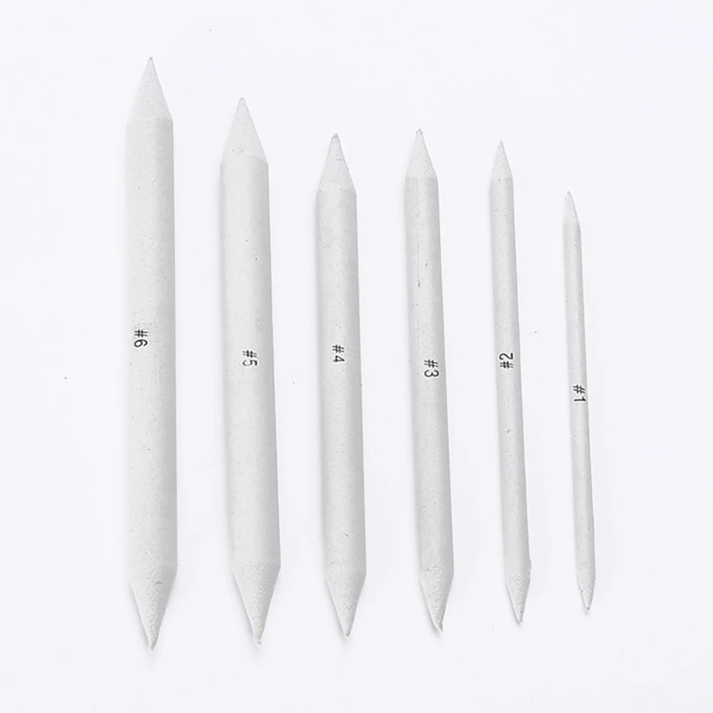 2 مجموعات رسم فرك قلم رصاص مزج جذوع ورقة جذوع لرسم فحم الباستيل السريع السلس مزج أدوات الفنان