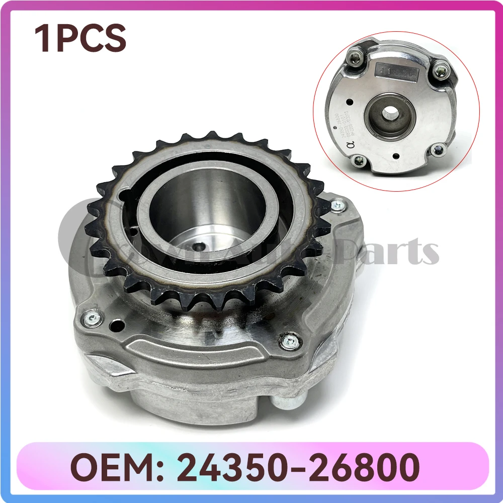 

24350-26800 Auto Parts Timing CVVT Camshaft Gear For Hyundai Accent Kia Rio 2005-2011 1.6L Engine System Spare parts 2435026800
