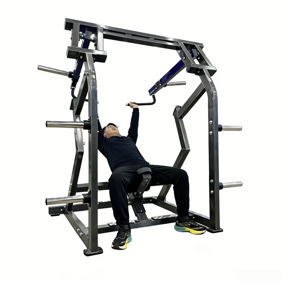 Commercial Gym Equipment High Performance Strength Training Plate Loaded Iso Lateral Seated Shoulder Press Machine