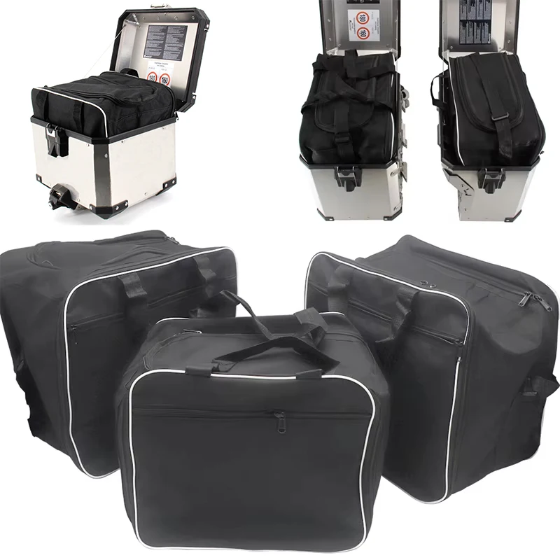 Motorcycle Luggage Bags For R1200GS Adv Black Inner Bags R 1200GS Adv WATER-COOLED R1250GS R 1250GS Adv Motorcycle Bag