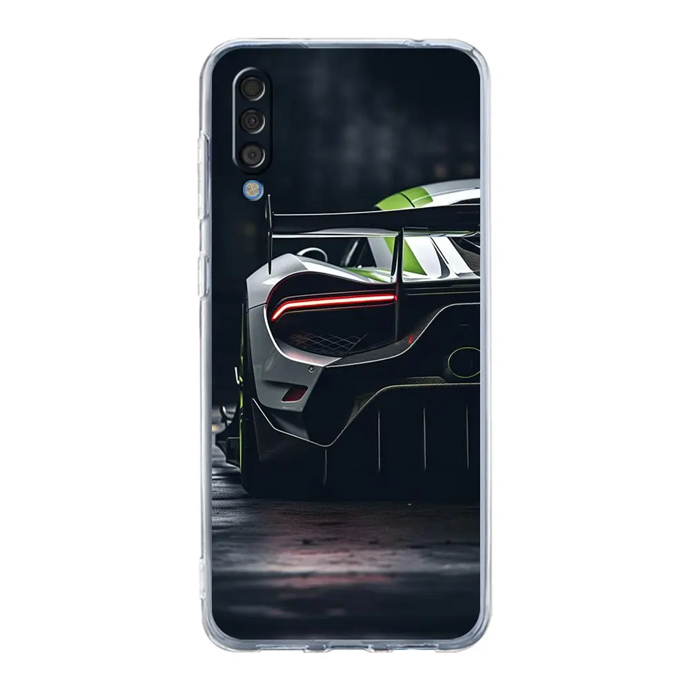 Super Car Sport Phone Case For Samsung A54 A52 A50 A70 A30 A40 A20S A20E A02S A12 A14 A16 A22 A24 A42 A34 A32 5G A04s A06 Cover