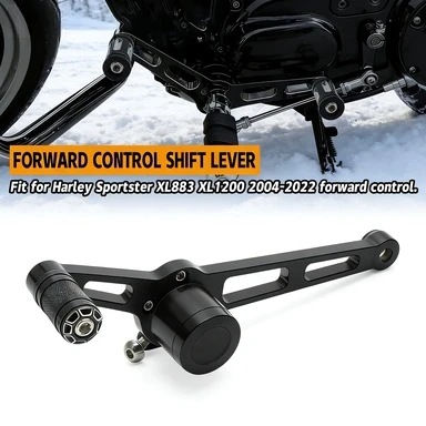 

Forward Shift Lever & Front Foot Peg Fit Harley XL883 XL1200 X48 72 Motorcycle Modified Parts
