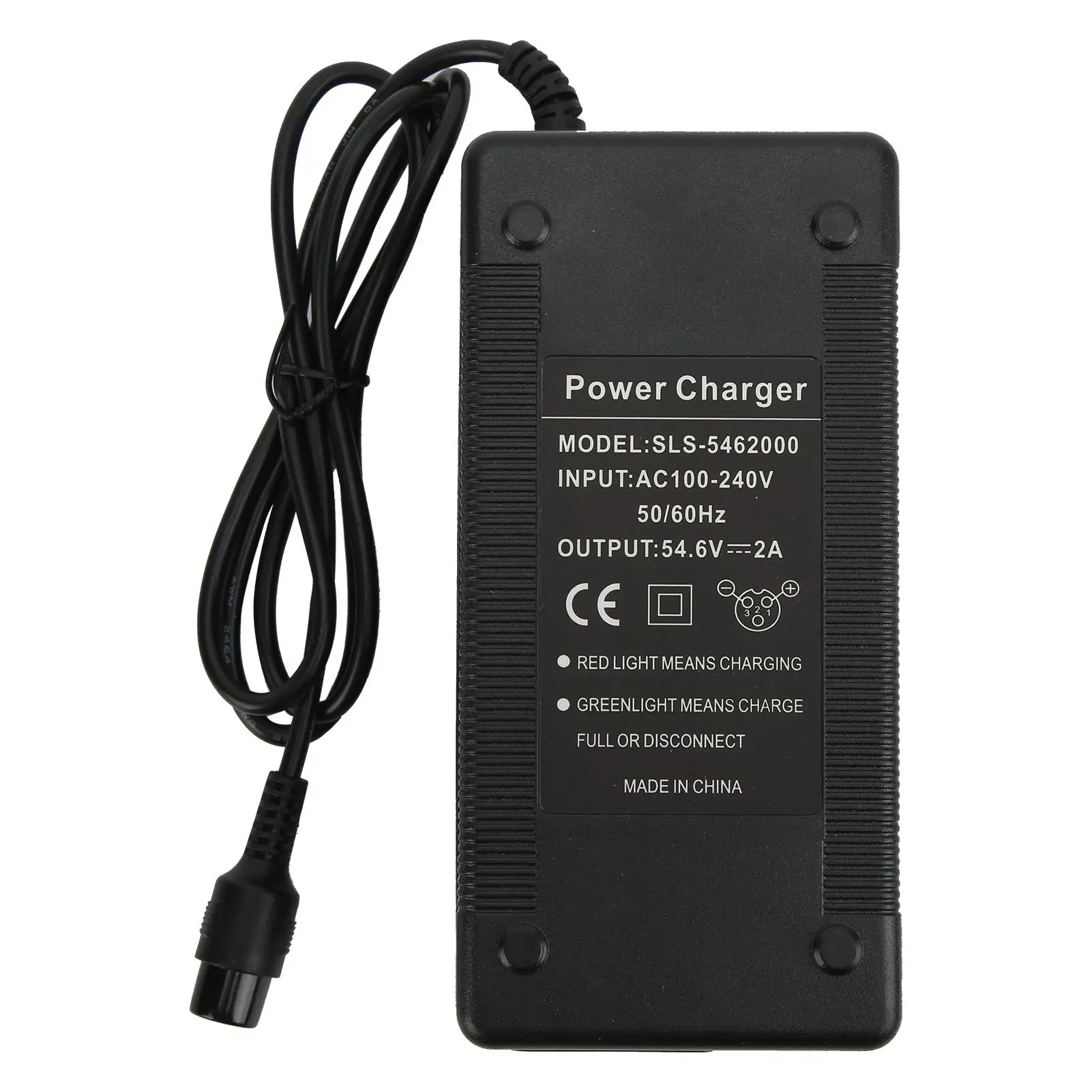 for for kugoo M4 Electric Scooter Charger 54.6V 2A with Strong Cooling Fan Double Panel Design