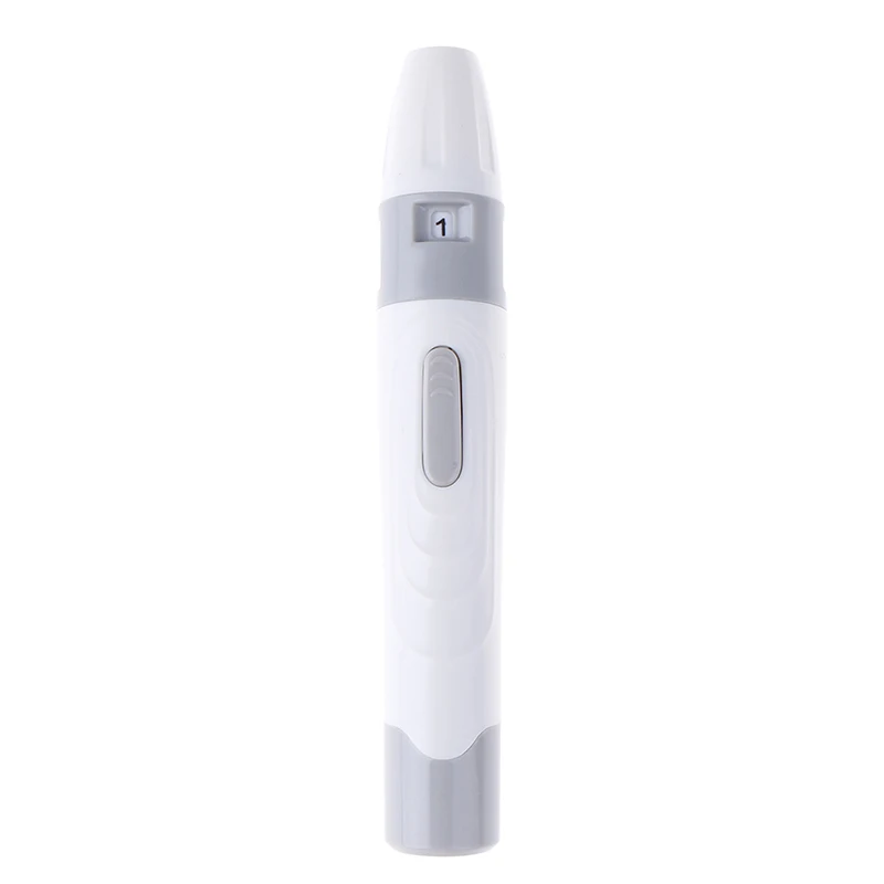 Lancet Pen Lancing Device for Diabetics, Coletar sangue 5, Profundidade ajustável
