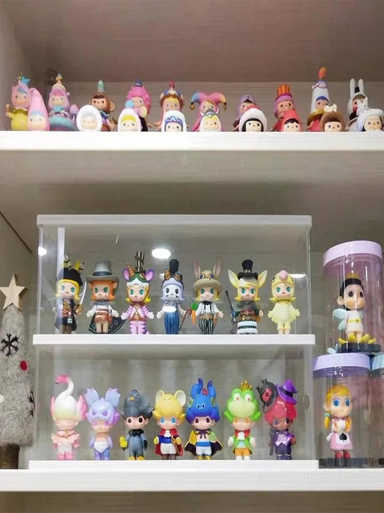 Multi-layeracrylic Transparent Storage Box Blind Box Display Rack Hand Open Door Model Dust Cover Toy Storage Display Cabinet