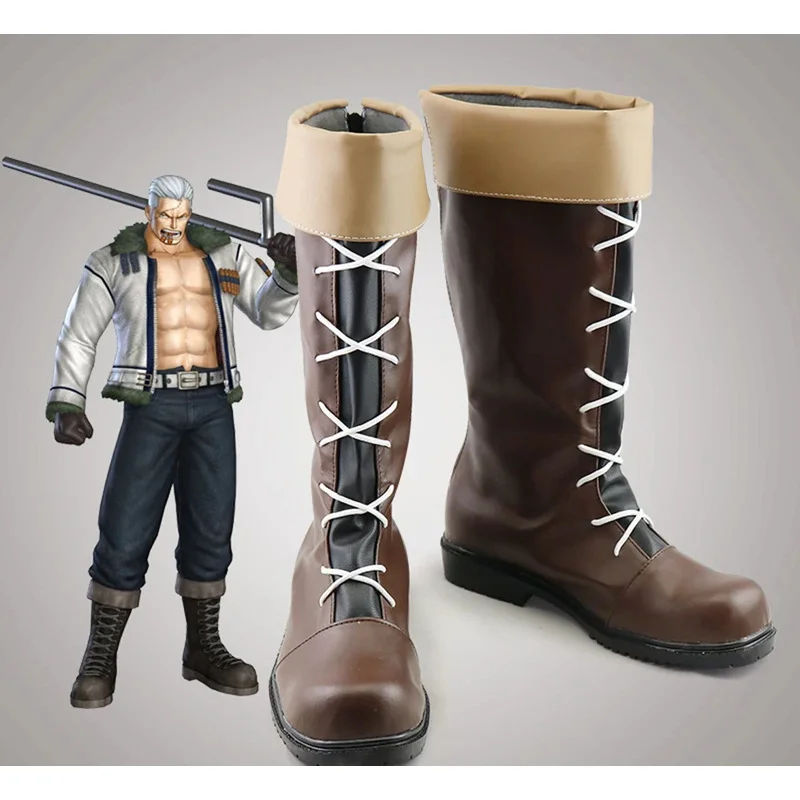 

ONE PIECE Smoker Characters Anime Costume Prop Cosplay Shoes Boots for Halloween Christmas Party Masquerade Anime Shows
