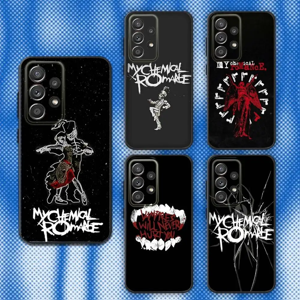 

My Chemical Romance MCR Phone Case For Samsung S25,S24,S21,S22,S23,S30,Ultra,S20,Plus,Fe,Lite,Note,10,9,5G Black Cover