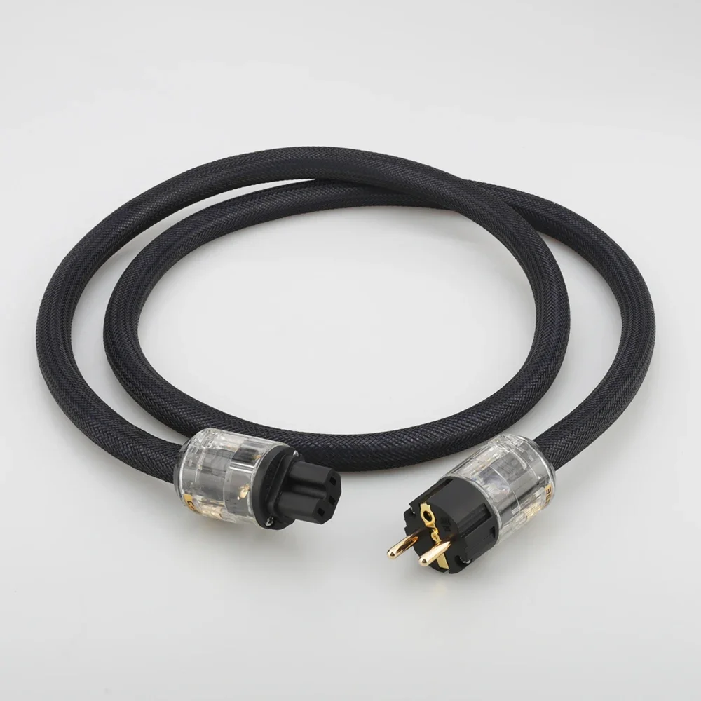 턴테이블 DAC 스테레오 오디오 스피커 앰프용 하이엔드 슈코 하이파이 전원 케이블, P102 + DW18
