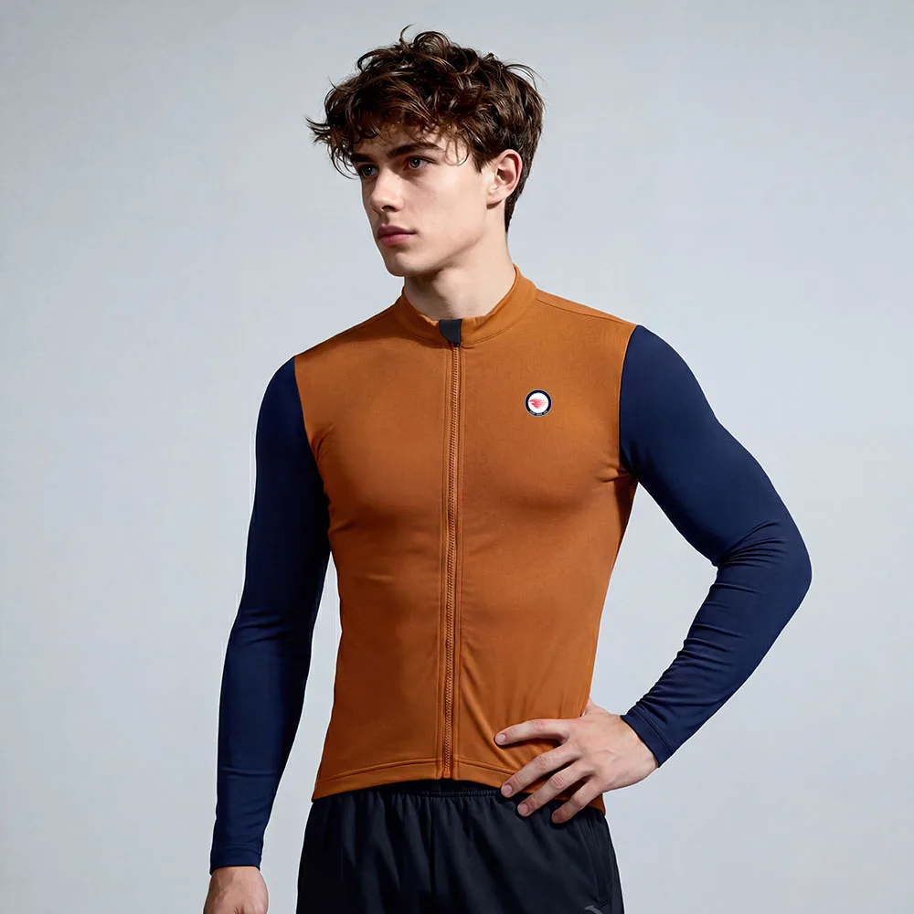 RION Men Jacket Windproof Thermal Fleece Outdoor Running Slim Fit Cycling Coat Sports Coats Hiking Climbing Jackets Gym Clothes