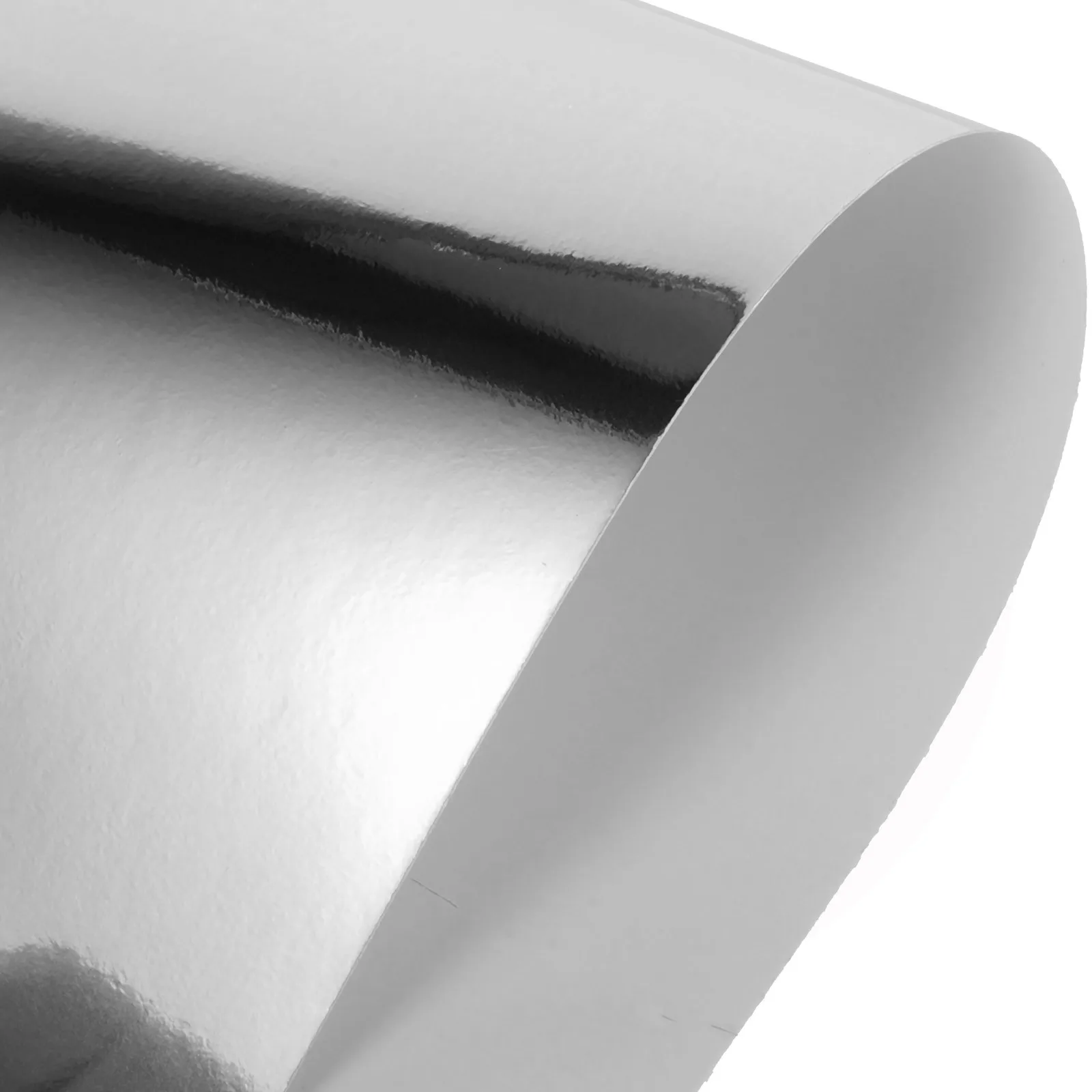 A4 مرآة فضية البطاقات المعدنية لامع ورقة احباط ورقة DIY بها بنفسك صياغة سكرابوكينغ زينة الحفلات بطاقة المجلس #3