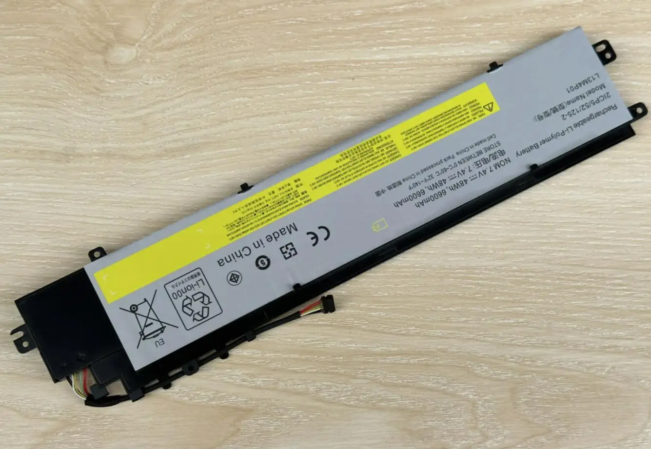 Imagem -03 - Bateria para Lenovo 7.4v8.v 6486mah 48wh L13m4p01 Y4090 Y4070 S41-70-ise S41-70-ith S41-70am-ith L13c4p01 L13l4pise