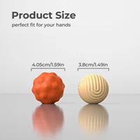 Silicone Magnetic Fidget Balls Silicone Magnets Balls Extra-Large 2PCS 40.5mm Stress Relief Sensory Toys for Autism ADHD Anxiety 6