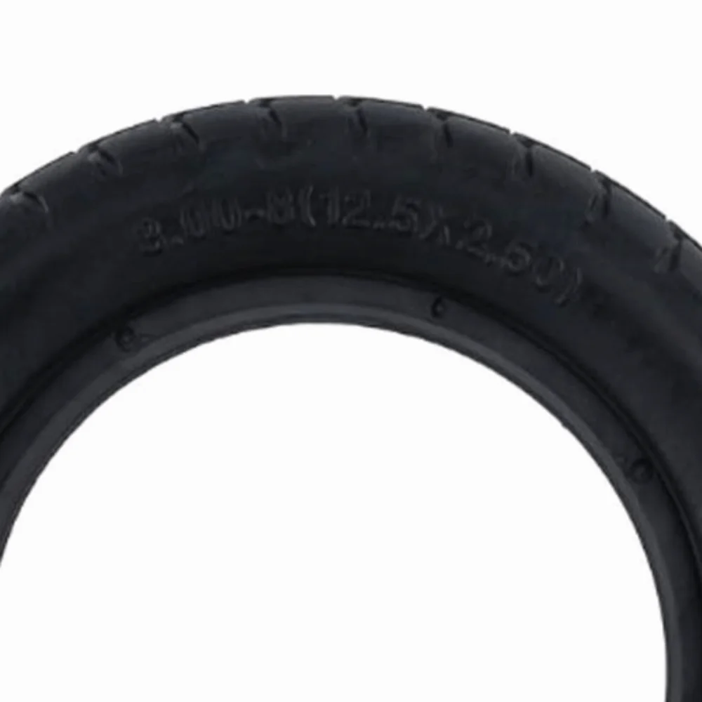 

12 1/2 x 2 1/4 (62-203) Electric Scooter Tire Rubber Black Puncture Proof Tire Explosion-Proof Wear Resistant Tire