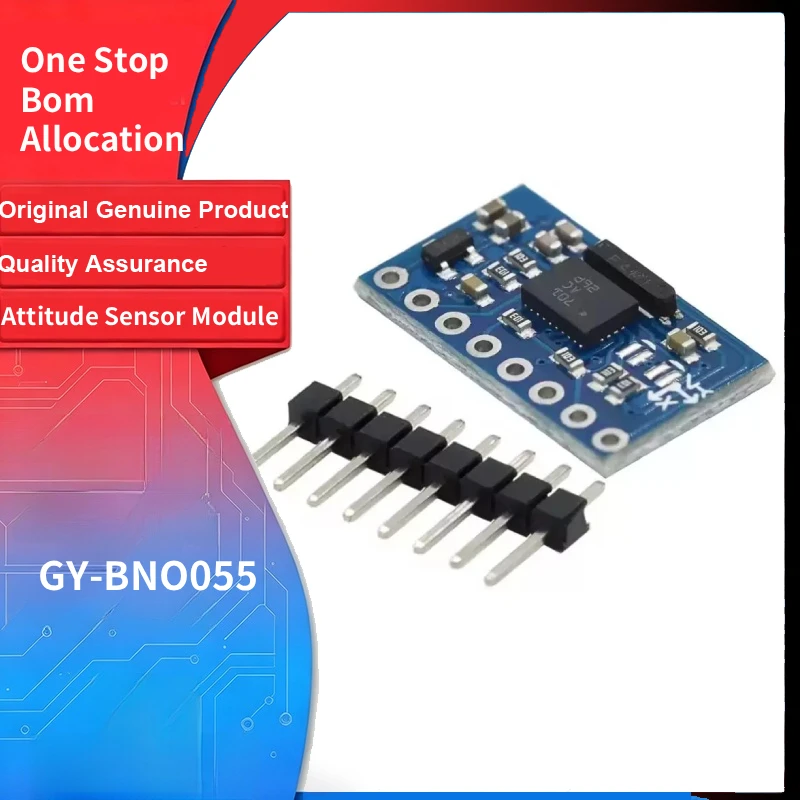 GY-BNO055 9DOF 9-Axis AHRS 3-5v Attitude Sensor Module Accelerometer Gyroscope Magnetometer for Communication Interface Robot