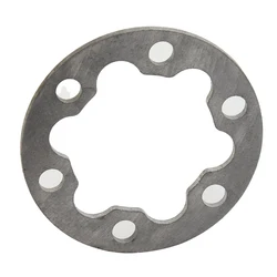 E-Bike Electric Scooter Brake Gasket Spacer 6 Holes Disc Washer 2/2.5/4/5mm  Aluminum Alloy Stainless Steel Bolts Cycling Parts