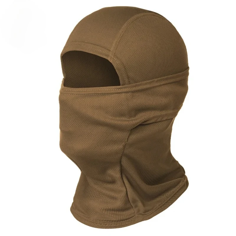 Taktische Sturmhaube, Vollgesichtsmaske, schnell trocknend, zum Wandern, Radfahren, Camping, Jagd, Airsoft, Kapuze, Fahrrad-Kopfbedeckung, Sommer, für Männer und Frauen