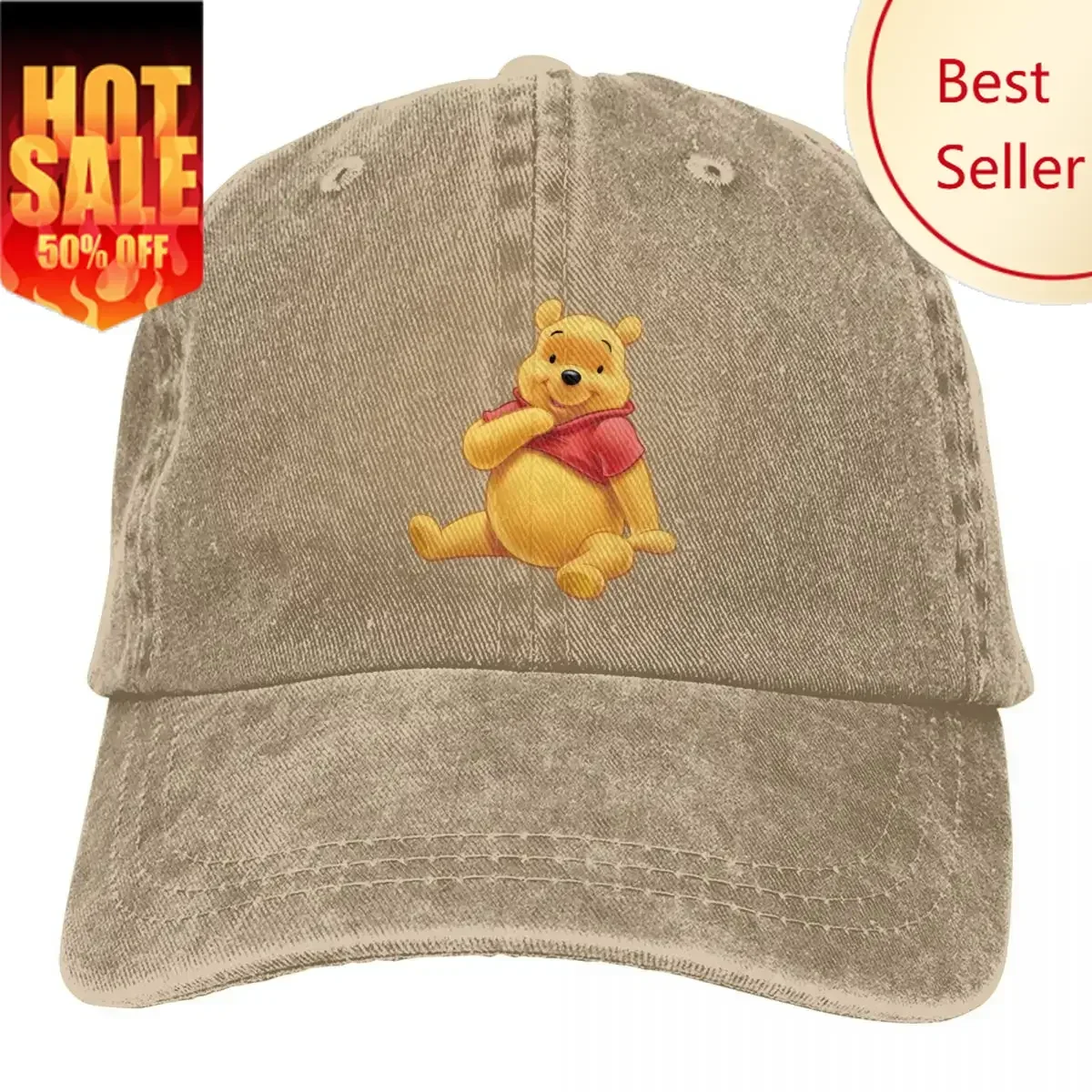

Winnie The Pooh Baseball Cap Disney Cartoon Men Women Decorations Party Holiday Gifts Caps Fashion Sunhat