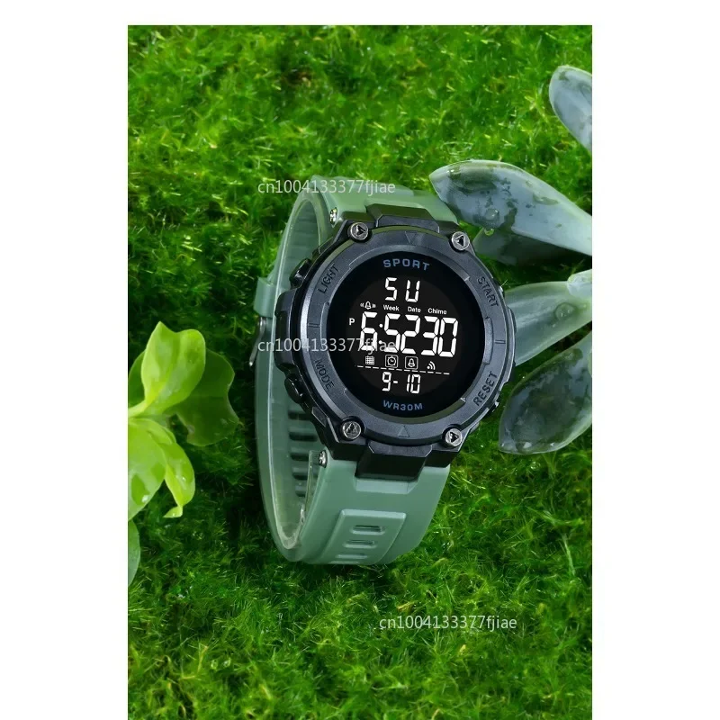 New Men's Multifunction Watches Sports Waterproof Digital Watch for Man Luminous Chronograph LED Display Men Wristwatch Womens