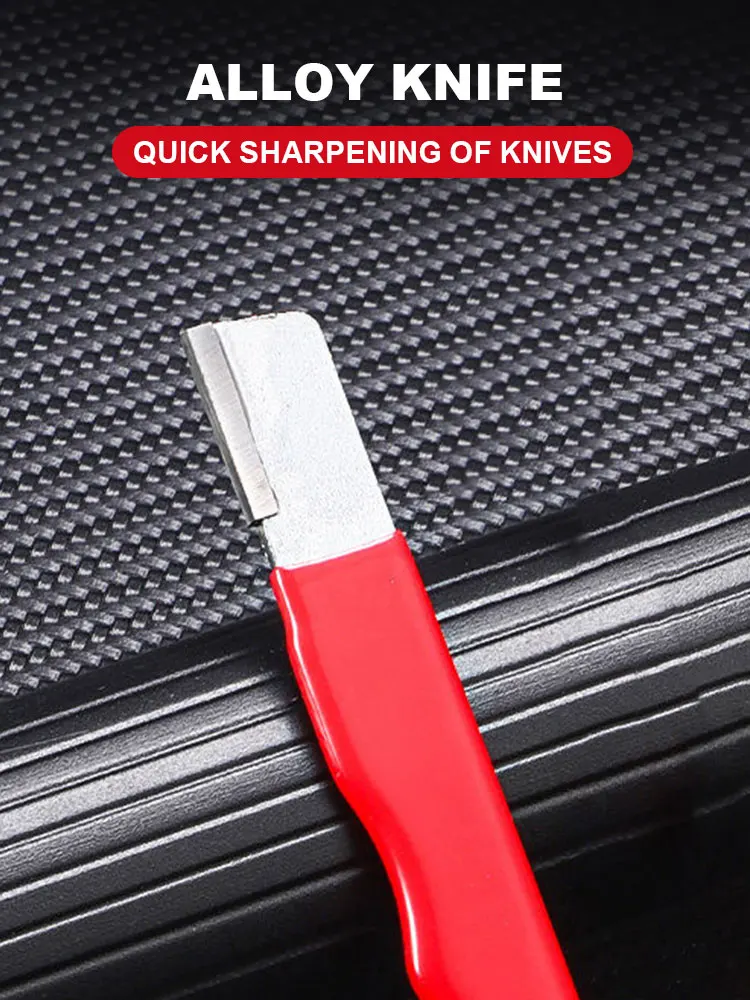 Pocket Sharpener Diamond Knife with Lid Sharpening Stone Kitchen Tool Professional Handheld Grindstone Knife Fast Sharpeners