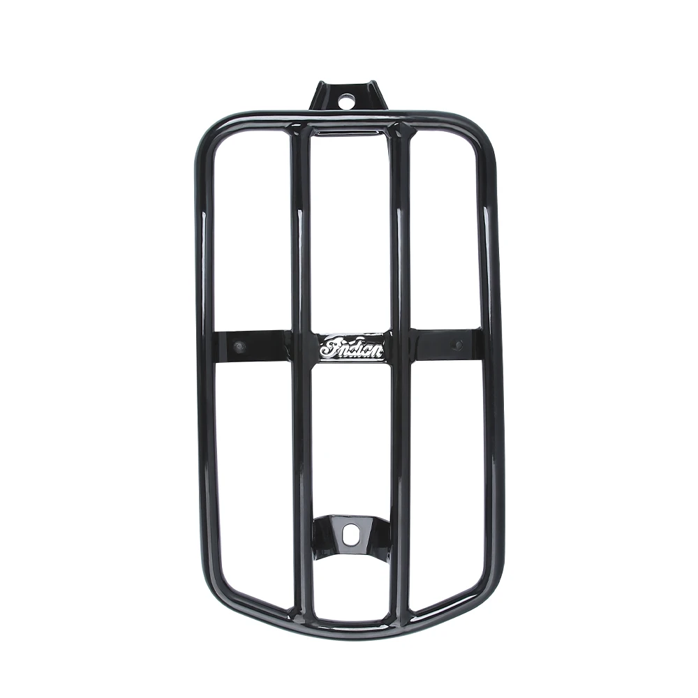 Motocicleta Preto Porta-bagagens, Traseiro Fender Solo Rack, Super Chefe Indiano, Bobber, Cavalo Escuro, Limitado, 2022, 2023