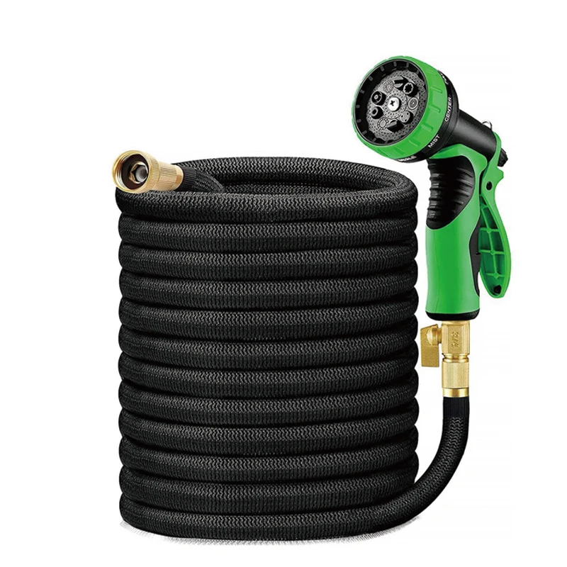 NEW Garden Hose High Pressure Water Gun Watering 3/4 Joint Flexible Magic Telescopic Hose Car Wash Sprayer Cleaning Supplies