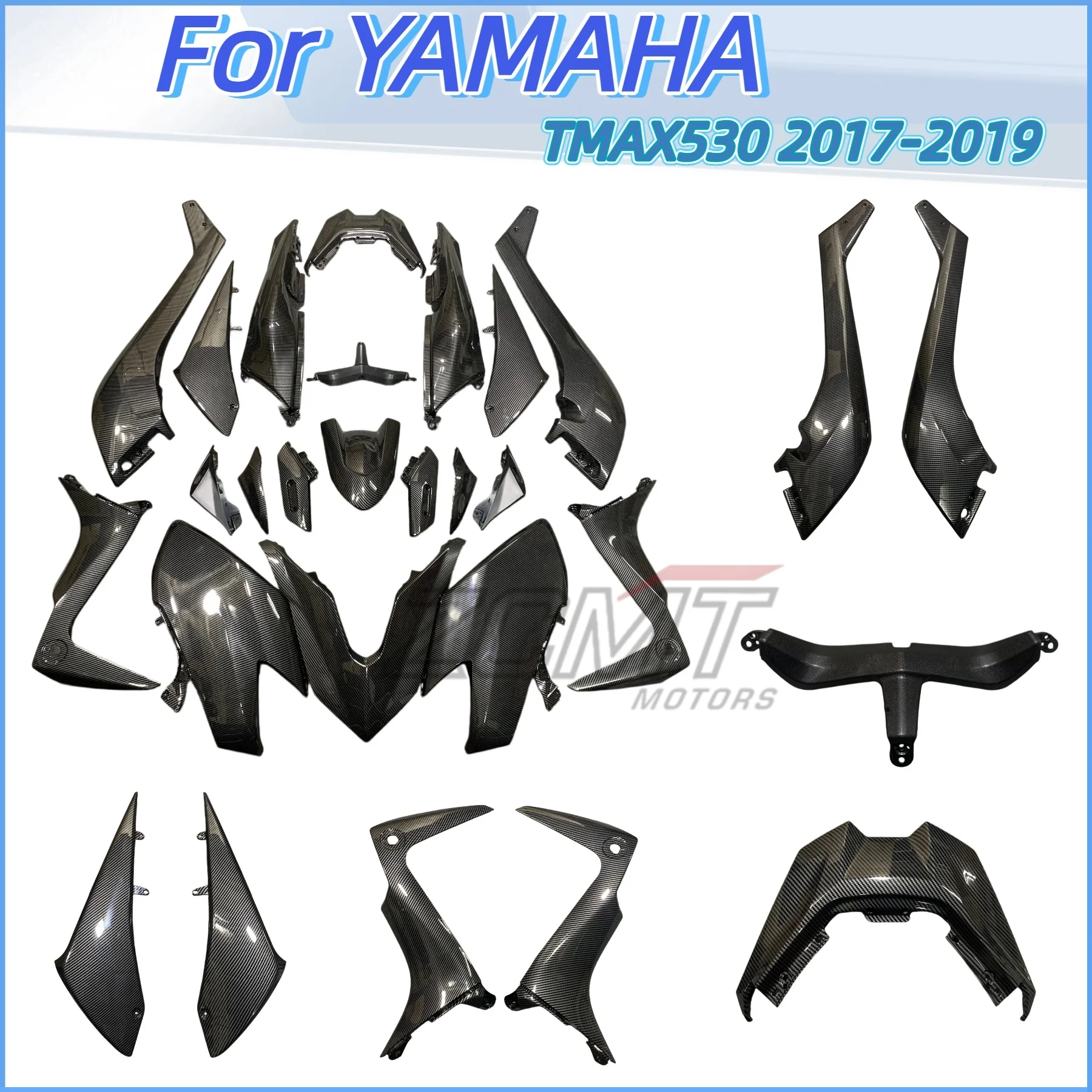 

Motorcycle Bottom Side Cover Fairing Body Decorative Shell Parts & Accessories For Yamaha TMAX 530 2017 2018 2019