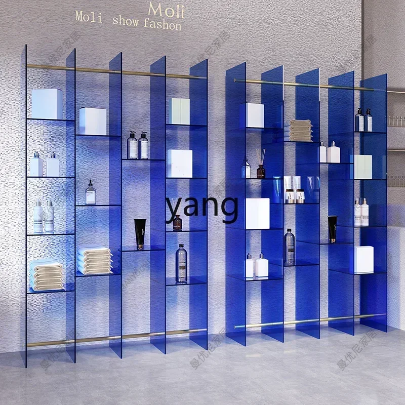 LMM, simple commercial display cabinet skin care products multi-layer storage shelf storage display cabinet