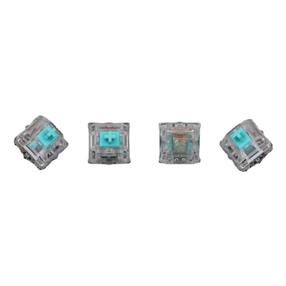 Gateron Zeal Tealios V2 Linear Switches Tiffany blue Mechanical keyboard switch GATERON 67g 5pin