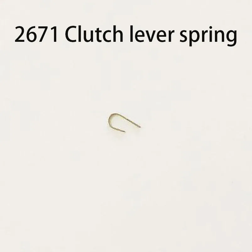 Original disassembling machine ETA2671 core drawing clutch wheel vertical wheel rod spring moving machine tablet