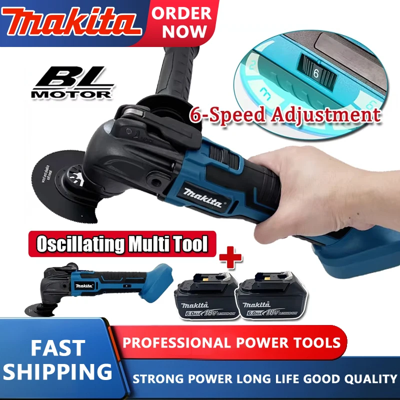 

Makita 600 Вт осциллирующий многофункциональный инструмент 20000OPM электрическая пила триммер режущий деревообрабатывающий электроинструмент для батареи 21 В 18 В