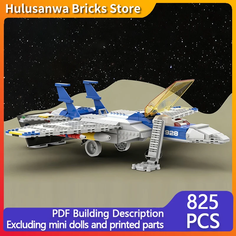 

Popular Movie Model MOC Building Bricks Space Fighter Jets Modular Technology Gifts Holiday Assemble Children Toys Suit