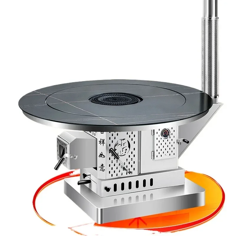 

Smokeless gasifier, wood-coal dual-purpose heating stove, household wood-burning stove