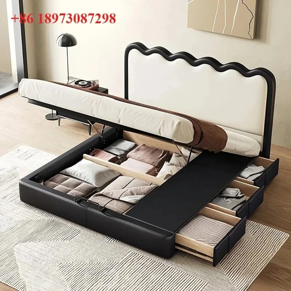 

Креативная массажная кровать для сна Queen Office, двуспальная детская роскошная современная кровать, деревянная безопасная мобильная итальянская мебель для отеля Beliche