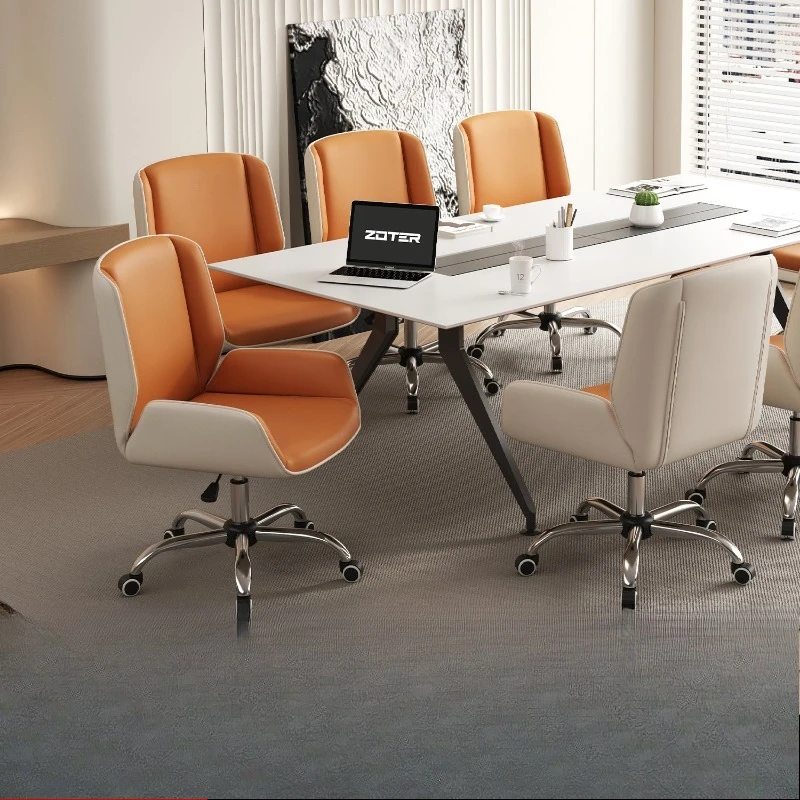 Salon Office Chair Ergonomic Study Rolling Designer Office Chair Bedroom Comfortable Ergonomic Chaise De Bureaux Home Furniture