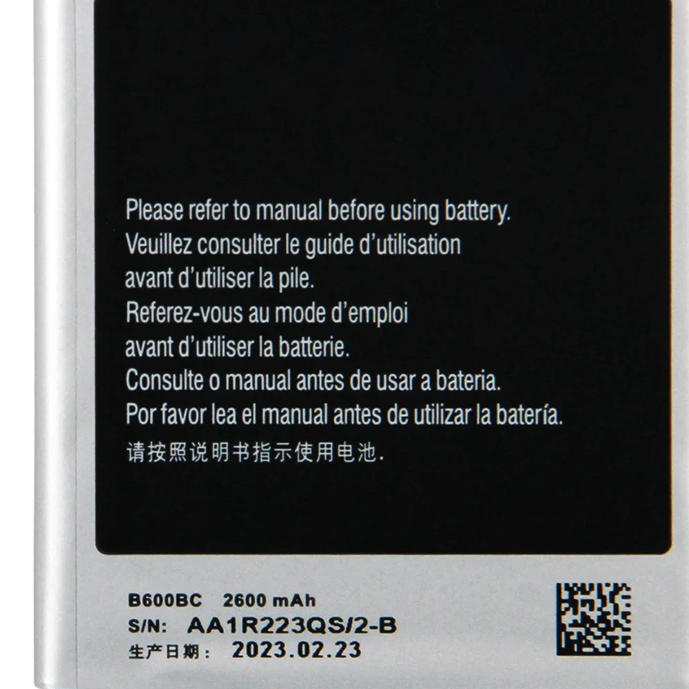 Batería de repuesto B600BC B600BE para Samsung GALAXY S4, I9500, I9502, I9508, I959, GT-I9505, B600BU, nueva