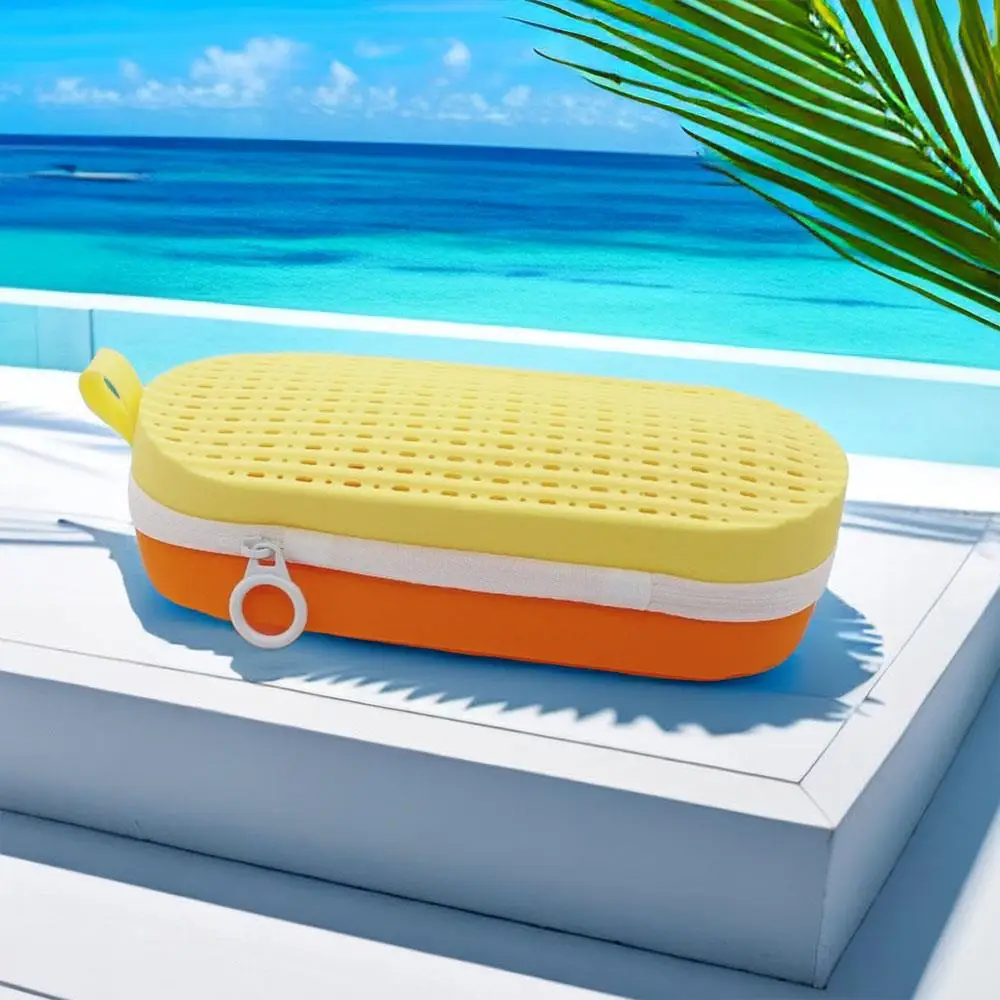 

1PC Silicone Breathable Swimming Goggles Storage Box Glasses Holder Sunglasses Bag Reading Eyewear Case Organizer Eyeglass Case