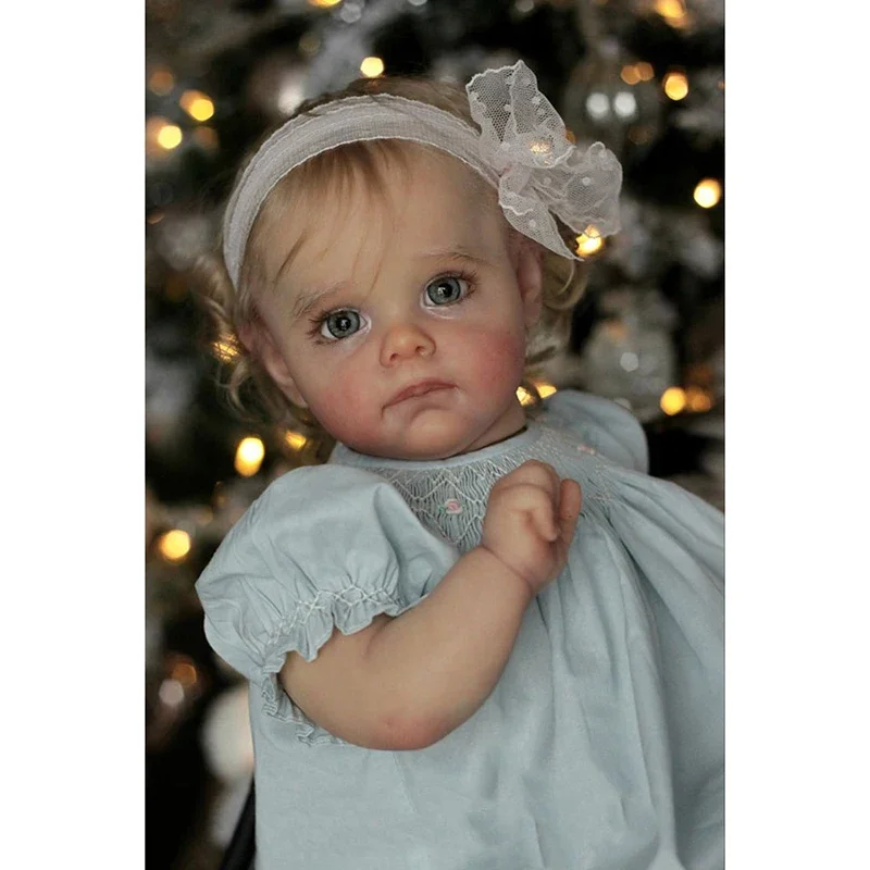 23inch Reborn Doll Kit Maggi Fresh Color Unfinished Unpainted DIY Doll Parts Doll Toy Muñeca Kit Bebe Rebon